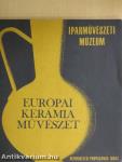 Európai kerámia-művészet c. kiállítás vezetője