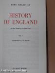 History of England I-IV.