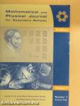 Mathematical and Physical Journal for Secondary Schools November 2002.