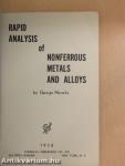 Rapid Analysis of Nonferrous Metals and Alloys