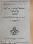 Magyar Egyháztörténeti Vázlatok 1995/3-4.