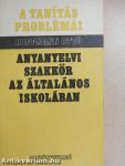 Anyanyelvi szakkör az általános iskolában