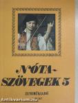 Nótaszövegek 5.