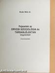 Fejezetek az orvosi szociológia és társaslélektan tárgyköréből