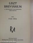 Liszt breviárium