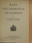 Kant valláserkölcsi világnézete