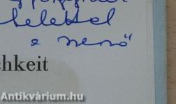 Die ungarische literarische Volkstümlechkeit und die slowakische Folklore (dedikált példány)