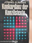 Konkordanz der Konzilstexte