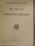 1894-1895. évi törvényczikkek