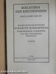 Des Heiligen Kirchenvaters Eusebius Hieronymus ausgewählte Briefe II/1.