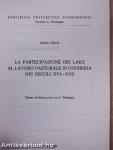 La partecipazione dei laici al lavoro papstorale in ungheria nei secoli XVI-XVII