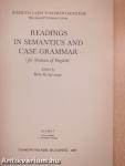 Readings in Semantics and Case Grammar