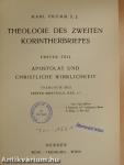 Theologie des Zweiten Korintherbriefes 1.