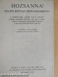 Hozsanna!