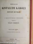 Kisfaludi Kisfaludy Károly minden munkái VII-VIII. (töredék)