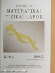 Középiskolai Matematikai és Fizikai lapok 1998. január-december