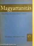 Magyartanítás 1969. augusztus-október