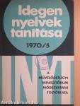 Idegen nyelvek tanítása 1970/5.