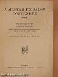 A magyar irodalom története 1900-ig (rossz állapotú)