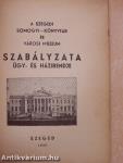 A Szegedi Somogyi-Könyvtár és Városi Múzeum Szabályzata, ügy- és házirendje