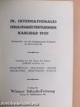 IV. Internationales Schachmeisterturnier Karlsbad 1929