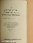A magyar muzsika hőskora és jelene történelmi képekben