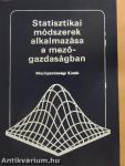 Statisztikai módszerek alkalmazása a mezőgazdaságban