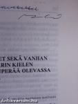 Kansas-ja Ammattikieliset sekävanhan kielen ainekset Unkarin kielen Suomalais-Ugrilaista alkuperää olevassa sanastossa (dedikált példány)