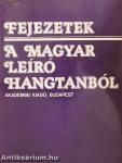 Fejezetek a magyar leíró hangtanból