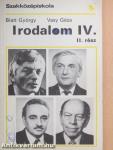 Irodalom IV./II.