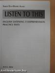 Listen to this - English Listening Comprehension Practice Tests - CD-vel