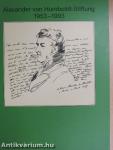 Alexander von Humboldt-Stiftung 1953-1993