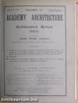 Academy Architecture and Architectural Review 1899/1-2., 1900/1-2.