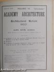 Academy Architecture and Architectural Review 1899/1-2., 1900/1-2.