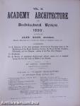 Academy Architecture and Architectural Review 1899/1-2., 1900/1-2.