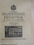 A Gyomai M. Kir. Állami Koedukációs Polgári Fiú- és Leányiskola Értesítője az 1935-36 tanévről