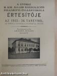 A Gyomai M. Kir. Állami Koedukációs Polgári Fiú- és Leányiskola Értesítője az 1935-36 tanévről