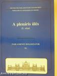 A plenáris ülés I.