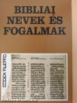 Bibliai nevek és fogalmak