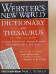 Webster's New World Dictionary and Thesaurus