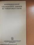 Válogatott versek és versfordítások