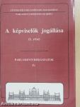 A képviselők jogállása 1.