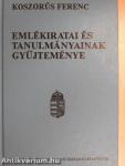 Koszorús Ferenc emlékiratai és tanulmányainak gyűjteménye