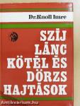 Szíj- lánc- kötél- és dörzshajtások