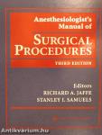 Anesthesiologist's Manual of Surgical Procedures