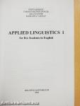 Applied Linguistics I.