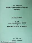 Proceedings of the 11th hungarian days of aeronautical sciences