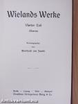 Wielands Werke 4-6. (gótbetűs)