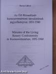 Az Élő Rózsafüzér kunszentmártoni társulatának jegyzőkönyvei 1851-1940 (dedikált példány)