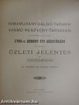 A Rimamurány-Salgó-Tarjáni Vasmű-Részvény-Társaság 1899-ik évi október 16-án tartandó XVIII-ik rendes évi közgyülése elé terjesztendő üzleti jelentés és zárszámadás az 1898/99-ik üzleti évről